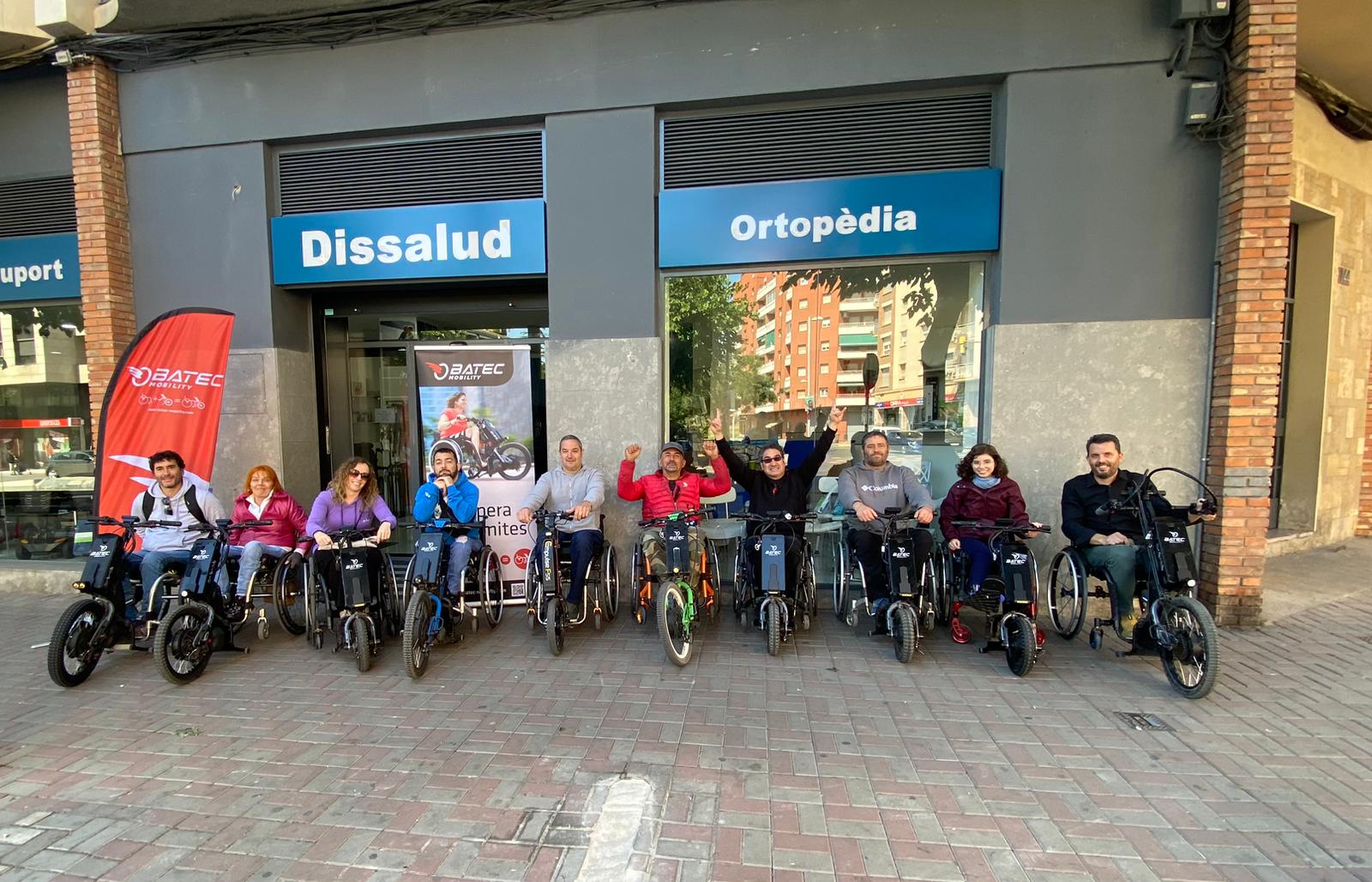 Dissalud, Batec Mobility official servicie in Lleida