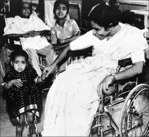 Mary Verghese, the first wheelchair surgeon