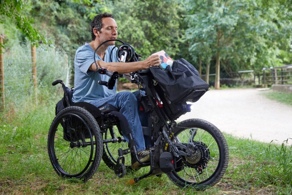Batec Excursion wheelchair accessory bag