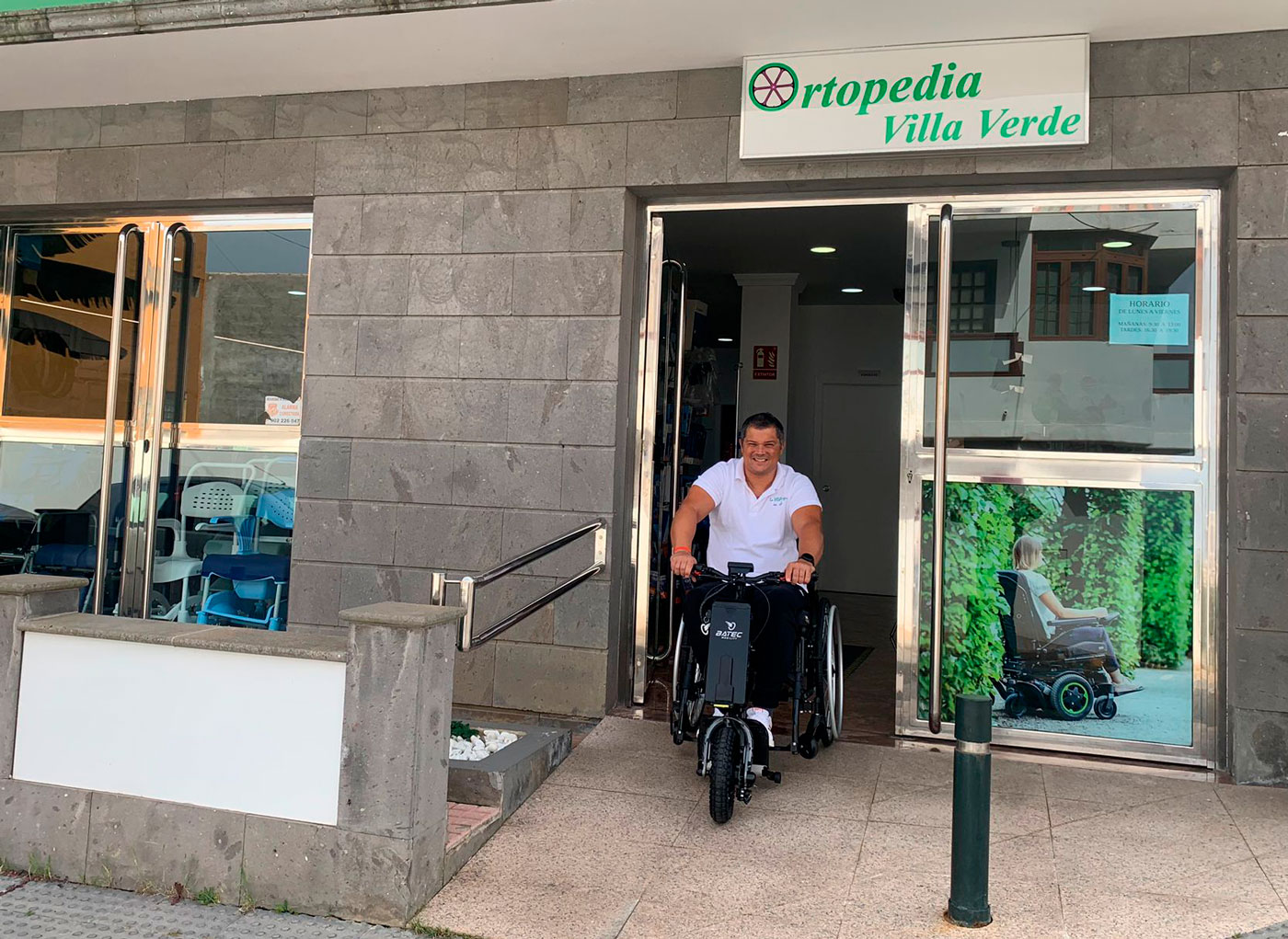 Ortopedia Villa Verde servicio oficial Batec Mobility en Las Palmas de Gran Canaria